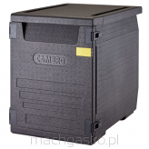Pojemnik termoizolacyjny Cam GoBox® ładowany od przodu, na pojemniki 600x400 mm, bez prowadnic, 155 L, 770x540x687 mm