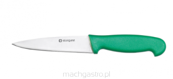 Nóż do jarzyn, HACCP, zielony, 105 mm