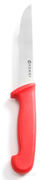 Nóż do mięsa HACCP - 150 mm, czerwony