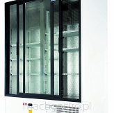Szafa chłodnicza przeszklona drzwi przesuwne 1195L CC 1400 SGD