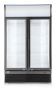 Witryna chłodnicza z podświetlanym panelem 2-drzwiowa, 618 L