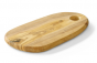 Deska do serwowania z drewna oliwnego z otworem, 250x165x18 mm