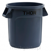 Pojemnik uniwersalny na odpadki, Thor, szary, 38 L