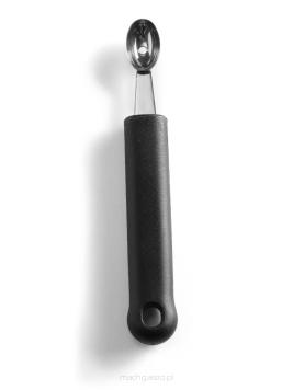 Nóż dekoracyjny do kulek pojedynczy, owalny, czarny, dł. 160 mm