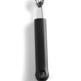 Nóż dekoracyjny do kulek pojedynczy, owalny, czarny, dł. 160 mm