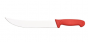 Nóż rzeźniczy, HACCP, czerwony, 250 mm