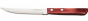 Nóż do steków/pizzy, linia Horeca, czerwony - zestaw 12 szt., Tramontina, 208 mm