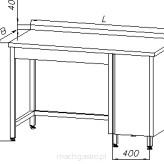 Stół z szafką  E 1070