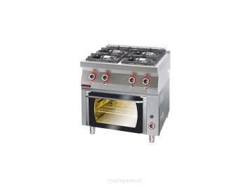 Kuchnia gazowa z piekarnikiem gazowym 700.KG-4/PG-1