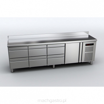 Stół chłodniczy linia SNACK600 564L 6 szuflady, 1 drzwi CCP-4S HHHD