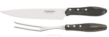 Zestaw Churrasco do mięs 2-elementowy, Tramontina, brązowy