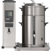 Urządzenie do parzenia kawy przelewowej z wbudowanym warnikiem | B20 HW W L/R ze stożkiem do filtra