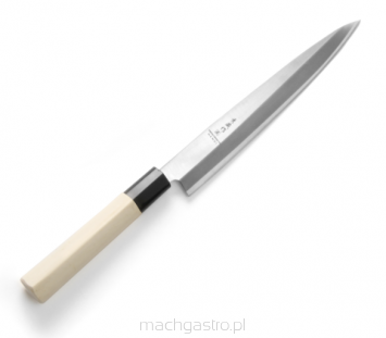 Nóż Yanagiba, jasne drewno, 370 mm