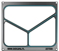Matryca do wycinarek Bokama W230E