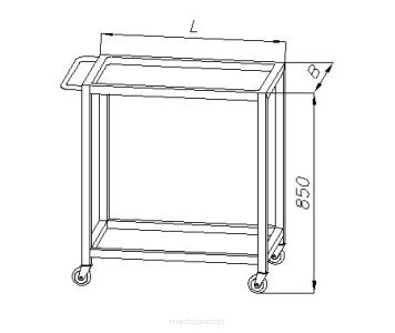 Wózek kelnerski E4010