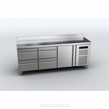 Stół chłodniczy linia SNACK600 416L 4 szuflady, 1 drzwi Concept CCP-3S HHD