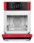 Piec konwekcyjno-mikrofalowy REDFLASH | Tecnoeka | czerwony | 230 V / 3.68 kW | 420x632x630 mm - 3