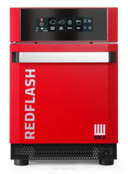 Piec konwekcyjno-mikrofalowy REDFLASH | Tecnoeka | czerwony | 230 V / 3.68 kW | 420x632x630 mm