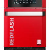 Piec konwekcyjno-mikrofalowy REDFLASH | Tecnoeka | czerwony | 230 V / 3.68 kW | 420x632x630 mm