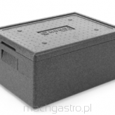 Pojemnik termoizolacyjny z piocelanu, Kitchen Line, GN 1/1, 40.0 L, czarny, 600x400x283 mm