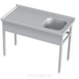 Stół ze zlewem KST-101 B-700 mm