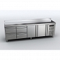 Stół chłodniczy linia SNACK600 564L 4 szuflady, 2 drzwi CCP-4S HHDD