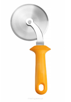 Radełko do pizzy heavy-duty | pomarańczowy | ⌀97x240 mm