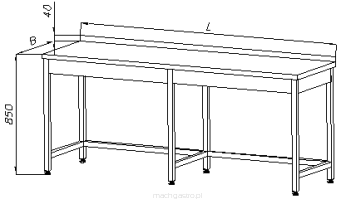 Stół roboczy  E 1031