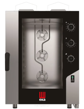 Piec konwekcyjno-parowy Millennial Smart Bakery, 10× 600×400 mm - gazowy