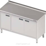 Stół przyścienny z szafką - drzwi skrzydłowe 980546120