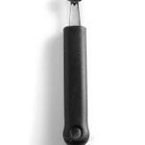 Nóż dekoracyjny do kulek pojedynczy, karbowany, czarny, dł. 150 mm