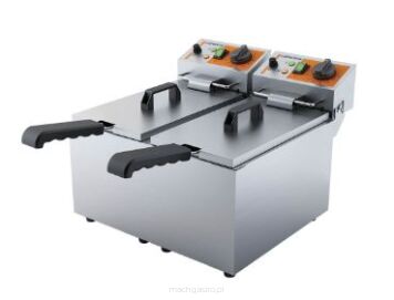 Frytownica elektryczna, 2-komorowa, Caterina, 2x5 L, 4.0 kW