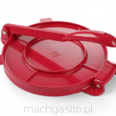 Prasa do wrapów i tortilli ręczna, czerwona, 685x250x200 mm