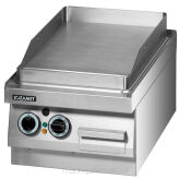 Grill płytowy elektryczny | gładki | 400 V | 3.4 kW | 400x650x300 mm