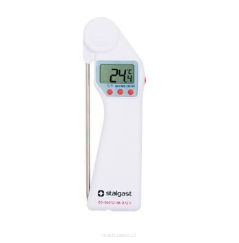 Termometr elektroniczny z ruchomą głowicą, zakres od -50°C do +300 °C