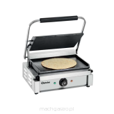 Grill kontaktowy “Panini” duża powierzchnia grillowa, płyty grillowe gładkie