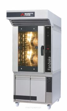 Moretti Forni Elektryczny piec konwekcyjny z nawilżaniem 10x 600x400 mm F100