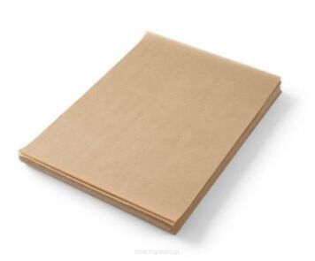 Papier pergaminowy gładki, beżowy, 500 szt., 200x250 mm