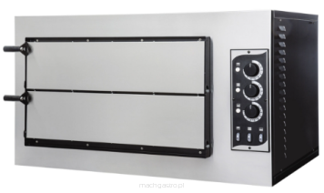 Piec do pizzy Basic 2/50 Vetro, Prismafood, 2 komory, 915x621x527 mm