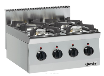 Kuchnia gazowa 600 | szer. 600 mm | 4PAL US