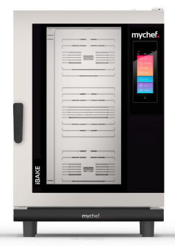 Piec konwekcyjno-parowy elektryczny | piekarniczo-cukierniczy | automatyczny system myjący | 10x600x400 | 18,9 kW | 400 V | Mychef iBake 10E
