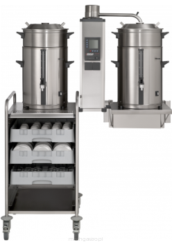 Urządzenie do parzenia kawy przelewowej do montowania na ścianie | B20 W ze stożkami do filtrów