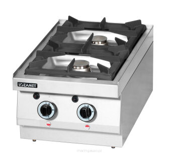 Kuchnia gazowa | 2- palnikowa | 12.0 kW | 400x650x270 mm
