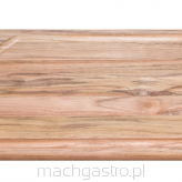 Deska do serwowania Churrasco z drewna tekowego, Tramontina, brązowy, 490x280x22 mm