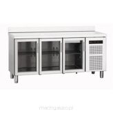 Stół chłodniczy linia SNACK600 416L 3-drzwi przeszklone CCP-3S GD
