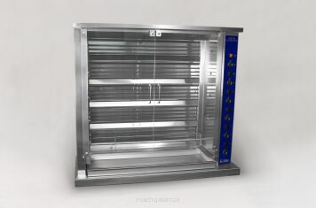 Rożen elektryczny jednorzędowy (7x6 kurczaki)