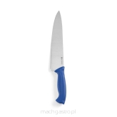 Nóż kucharski HACCP - 240 mm, niebieski