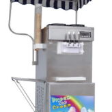 Maszyna do lodów włoskich RQMG33 | 2 smaki +mix | automat do lodów | nocne chłodzenie | pompa napowietrzająca | 2x13 l