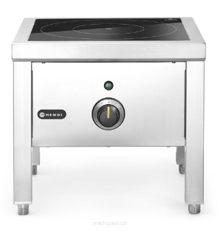 Taboret indukcyjny o dużej mocy, 400 V/5 kW, 400x400x380 mm