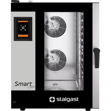 Piec konwekcyjno-parowy, STALGAST SmartCook, dotykowy, 11xGN1/1 18.5 kW